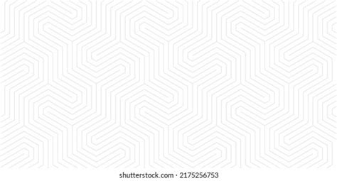 White Abstract Background Hexagon Pattern Style Stock Vector Royalty