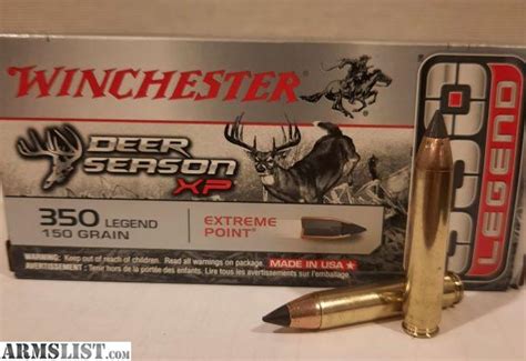 Armslist For Sale Winchester 350 Legend Ammo