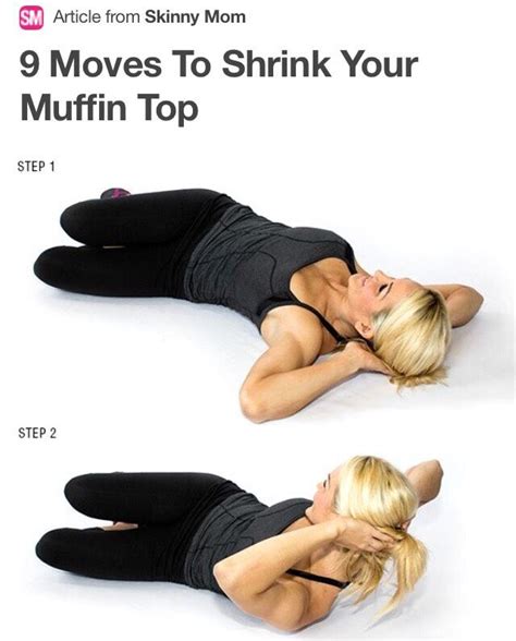 9 moves to shrink your muffin top health fitness trusper tip core workout workout plan