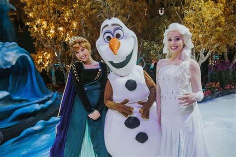 Airport Turns Into Winter Wonderland With Frozen Characters And An