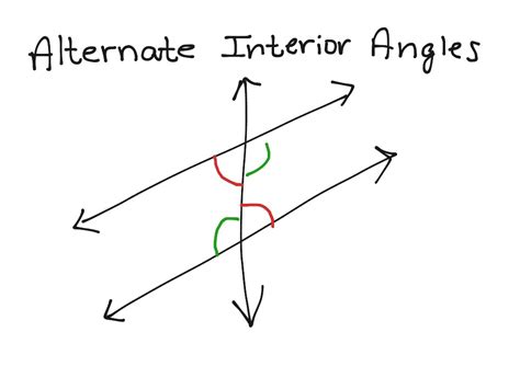 Alternate Interior Angles Examples Geometry Jessica Dovale