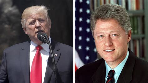 can president trump take a page from bill clinton s response to impeachment inquiry on air