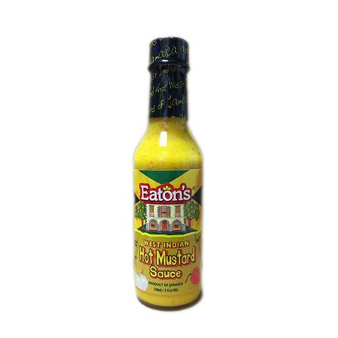 Eaton S West Indian Hot Mustard Sauce 148ml Grocery List Jamaica