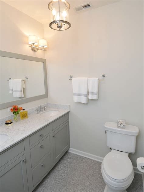 More images for benjamin moore gray shower » Gray Cabinets - Contemporary - bathroom - Benjamin Moore ...