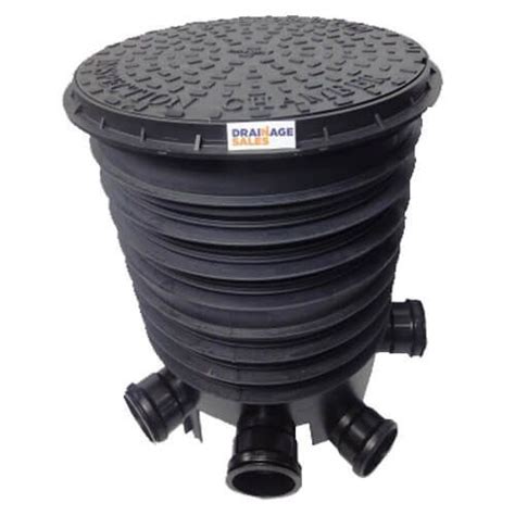 Inspection Chamber Set With Polypropylene Cover 450mm Diameter For