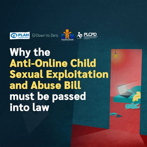 Why The Anti Online Child Sexual Exploitation And Abuse Bill Must Be