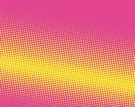 Halftone Background Comic Dotted Pattern Pop Art Retro Style Stock