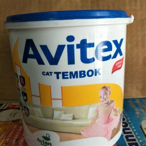 Jual avitex cat tembok exterior luar galon kaleng 5kg 5 kg tinting warna jakarta barat kartonyonoshop tokopedia. Jual Cat Tembok AVITEX 5KG / Tersedia Warna - Jakarta ...