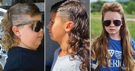 The Best Mullets Of 2022 Usa Kids Mullet Championship