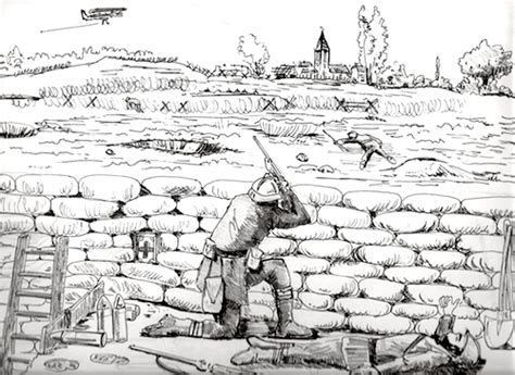 dessin de guerre 14 18  Les dessins et coloriage