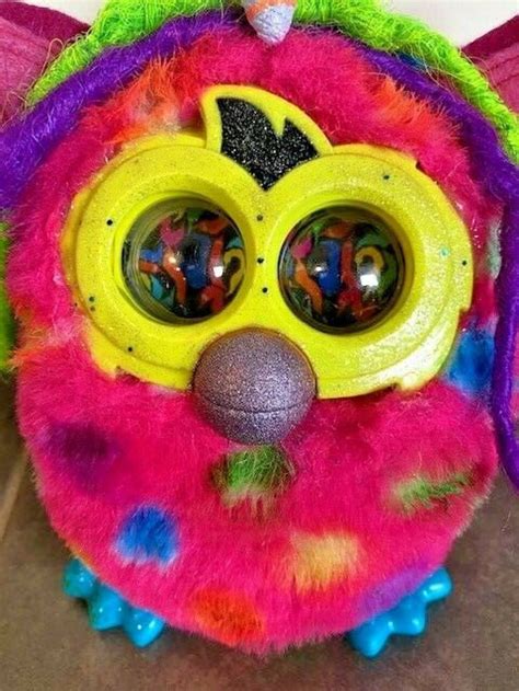 Ooak Furby Art Doll Plush Furby Boom Custom Worm On A String Etsy