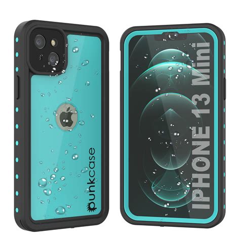 Iphone 13 Mini Waterproof Ip68 Case Punkcase Teal Studstar Series