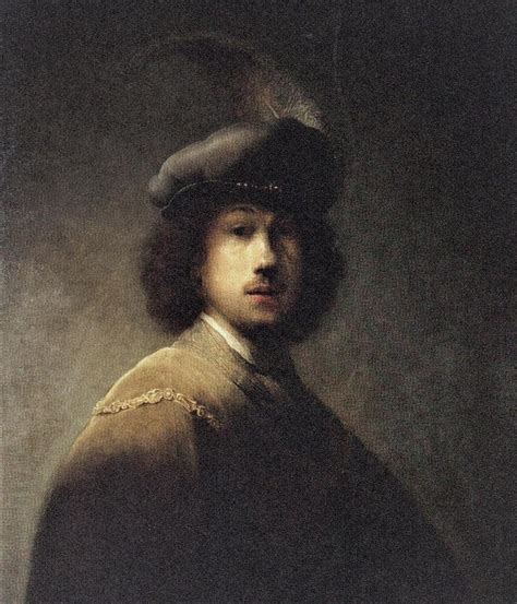06 Rembrandt Self Portrait 1629 Oil On Wood Isabella Stewart Gardner