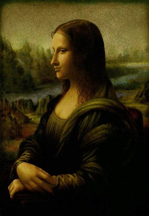 The Mona Lisa On Behance Mona Lisa Art Parody Michelangelo Paintings