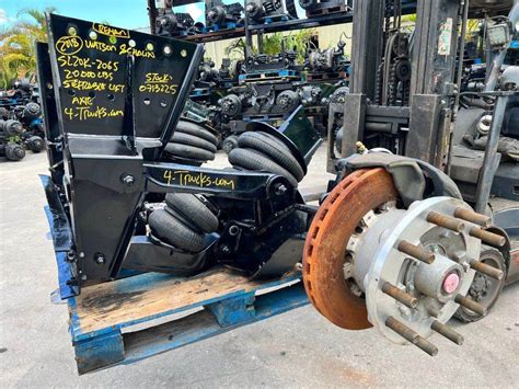 2018 Watson And Chalin Lift Steerable Axle Tag Pusher Axle For Sale