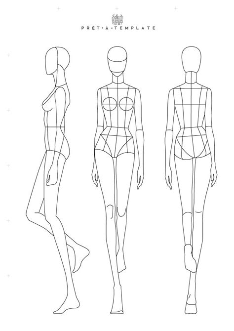 S1 Ep3 Fashion Design Process Using Fashion Templates Fashion