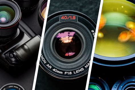 Different Types Of Camera Lenses Our Essential Guide