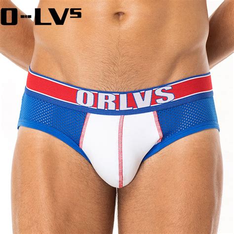 Cmenin Orlvs Men Underwear Briefs Underwear Men Breathable Mesh Gay
