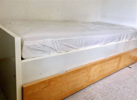 ↷ bett 90x200 mit unterbett bett mit gästebett preisvergleich günstig bei idealo kaufen ~ betten mit gästebetten sind praktisch fürs kind. IKEA Brekke Bett mit 3 Schubladen 90x200 kaufen auf Ricardo