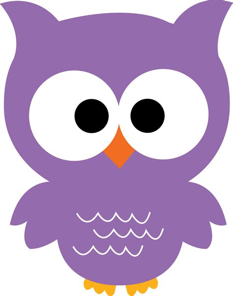 Owl Clipart Purple Owl Purple Transparent Free For Download On