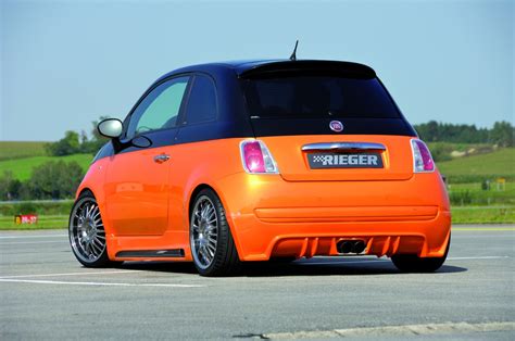 Scegli tra cult, connect, dolcevita e spor. Fiat 500 vetgemest door Rieger - Autoblog.nl