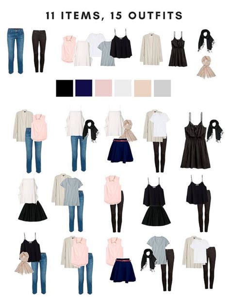 Capsule Wardrobe Packing For A Summer In Europe Summer Capsule Wardrobe Fashion Capsule