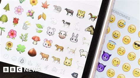 the evolution of emojis bbc news