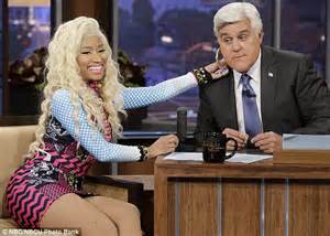 Thats One Way To Boost Late Night Ratings Nicki Minaj Reveals Her