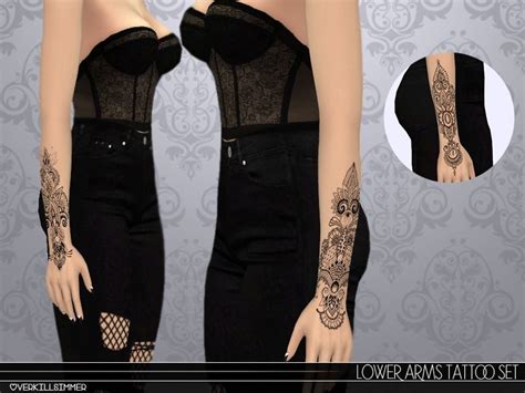Tsr Female Hand Tattoo Lower Arm Tattoos Sims 4 Tattoos Arm Tattoo