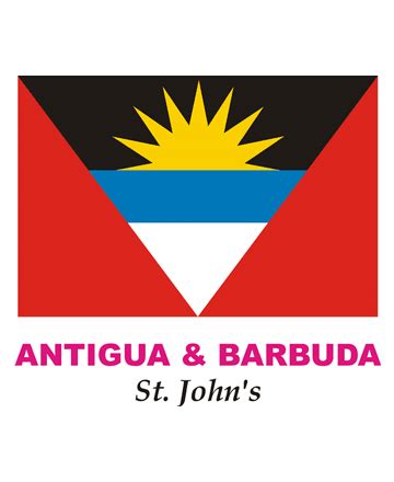 Download Antigua Barbuda Flag Coloring Pages for Kids to Color and ...