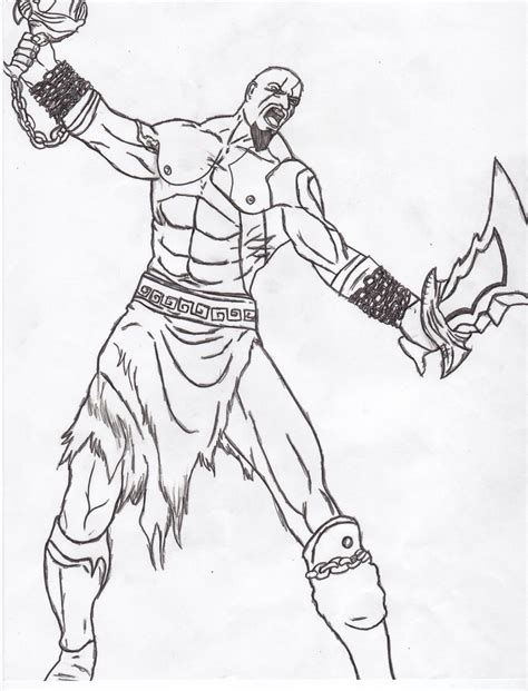 Kratos God Of War By Mantis484848 On Deviantart