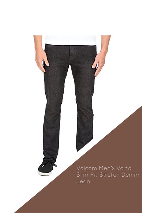 Volcom Men's Vorta Slim Fit Stretch Denim Jean | Stretch denim, Volcom, Slim fit