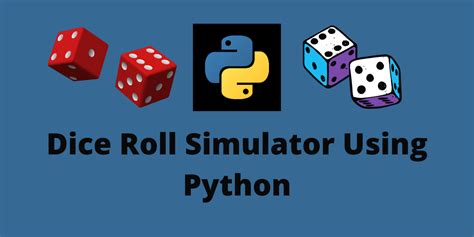 Gui Dice Roll Simulation Using Python Askpython