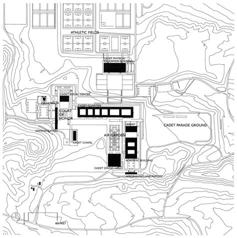 Usafa Campus Map