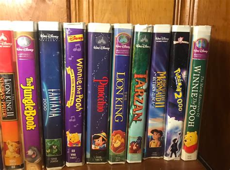Huge Lot Of Walt Disney Vhs Rare Collectable Winnie The Pooh Piglet
