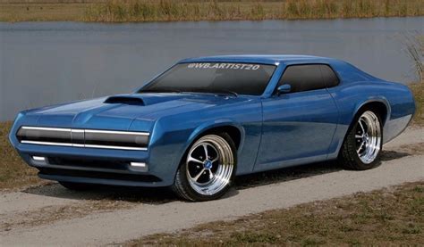 1969 Mercury Cougar Eliminator Gets Modernized Rendering Autoevolution