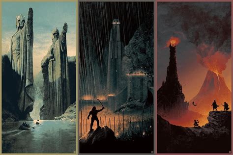 Beautiful Lord Of The Rings Trilogy Art By Matt Ferguson Lord Of The