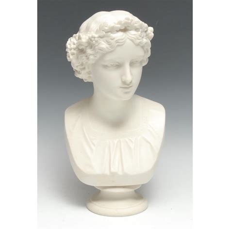 A Copeland Parian Bust May Queen Modelled By Joseph Durham Barnebys