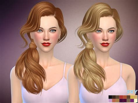 Hair 277 Bess By Skysims At Tsr Sims 4 Updates