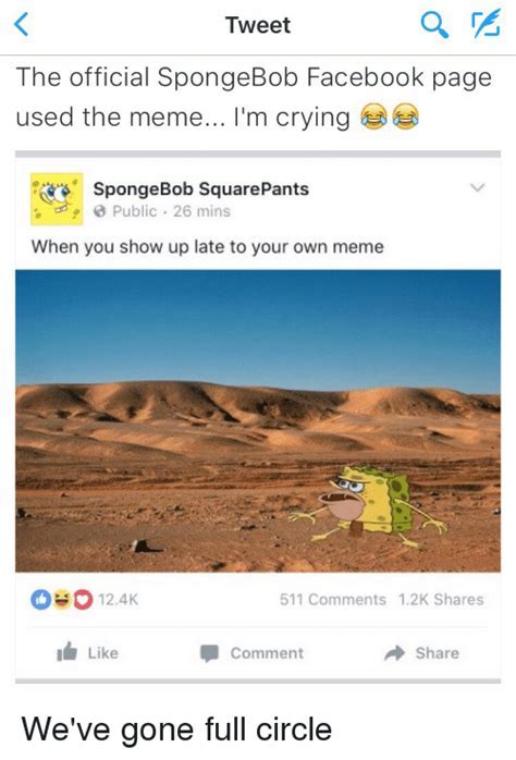 Spongebob Meme Facebook