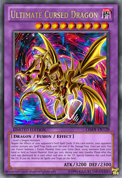 Pmt free mod dragon ball legends ver. Ultimate Cursed Dragon | Yugioh dragon cards, Custom yugioh cards, Yugioh cards