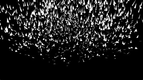 Animated Exploding White Music Notes On Royalty Free Video