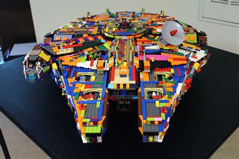 Artist Builds A Multicolored Version Of The Lego Star Wars Ultimate