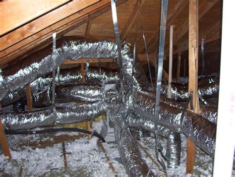 Ac Ducts In The Attic
