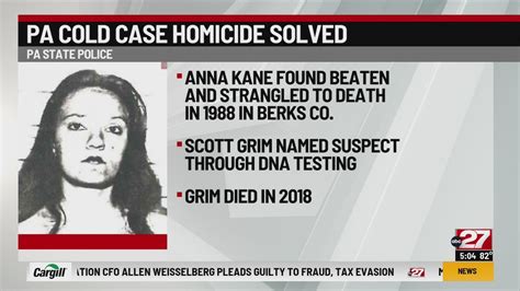 Pennsylvania Cold Case Homicide Solved Suspect Identified Through Envelope Dna Youtube