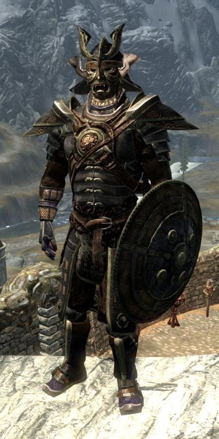 antique orcish armor the elder scrolls mods wiki fandom