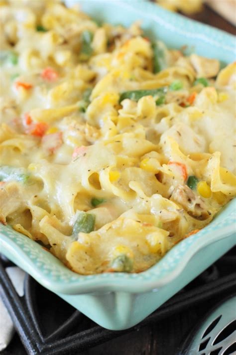 This easy turkey casserole recipe is filled with healthy vegetables and leftover turkey breast, coated in a keto white sauce and finally baked in the oven for a pour the mixture into a casserole dish and top it with some cheddar, parsley and chopped pork rinds. Leftover Turkey Noodle Casserole | The Kitchen is My Playground