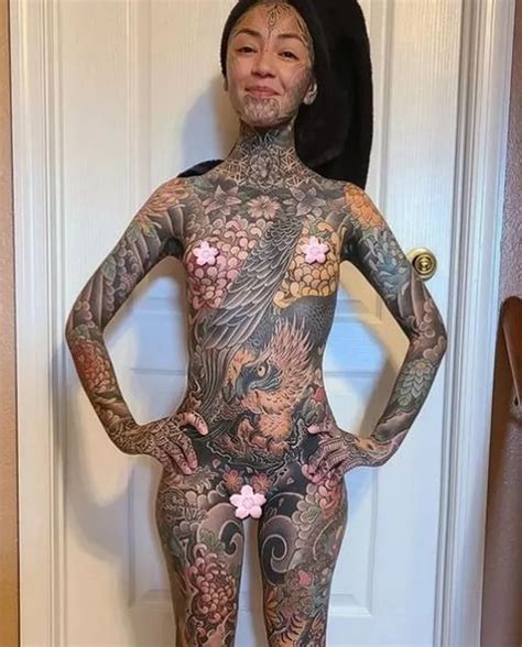 Model Strips Naked To Flaunt Head To Toe Ink Collection And Shes Not Done Yet Hot Lifestyle News
