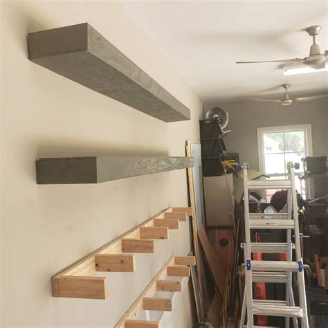 Best Diy Garage Shelves Attached To Walls In 2020