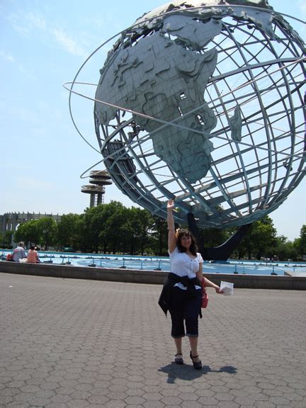 Kali Visits Flushing Meadows Corona Park Site Of Two New York Worlds